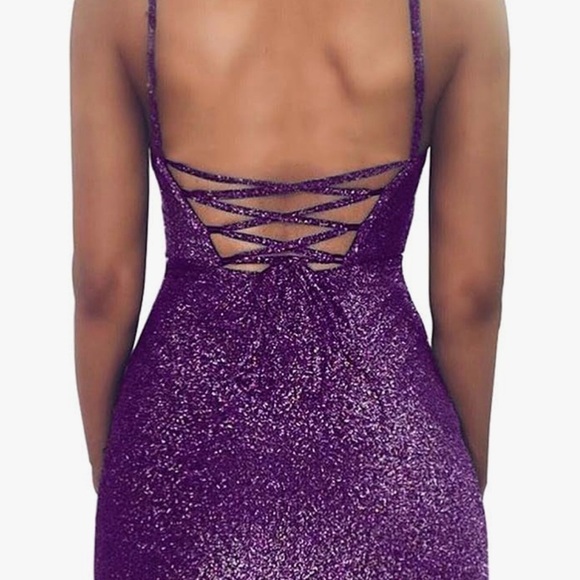 Women's Sexy Glitter Bandage Body Wrap Dress Sleeveless Mini Party Dresses (037) - Picture 2 of 4